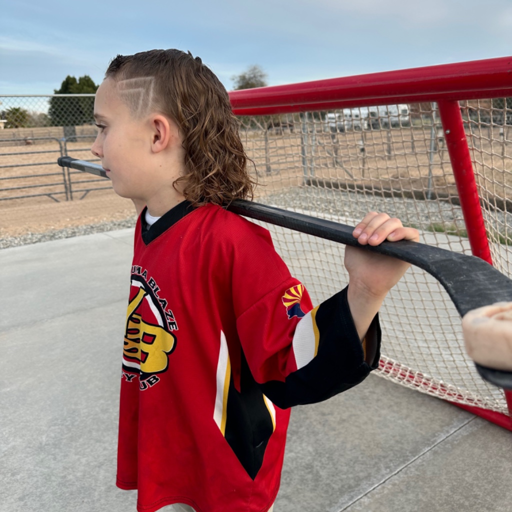 Talon Ducharme Hockey Flow 07 Mullet Champ